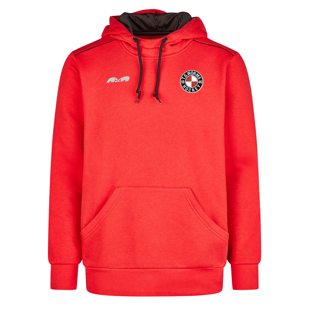 TG Worms TK Sweat-Hoodie "Caracas" Boys/Men - red