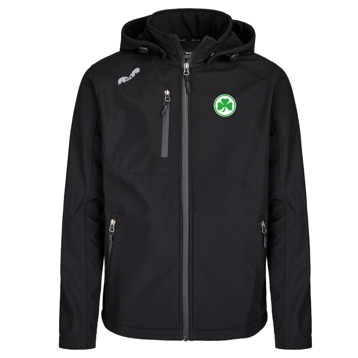 SPVGG GREUTHER FÜRTH SOFTSHELL JACKE HERREN SCHWARZ